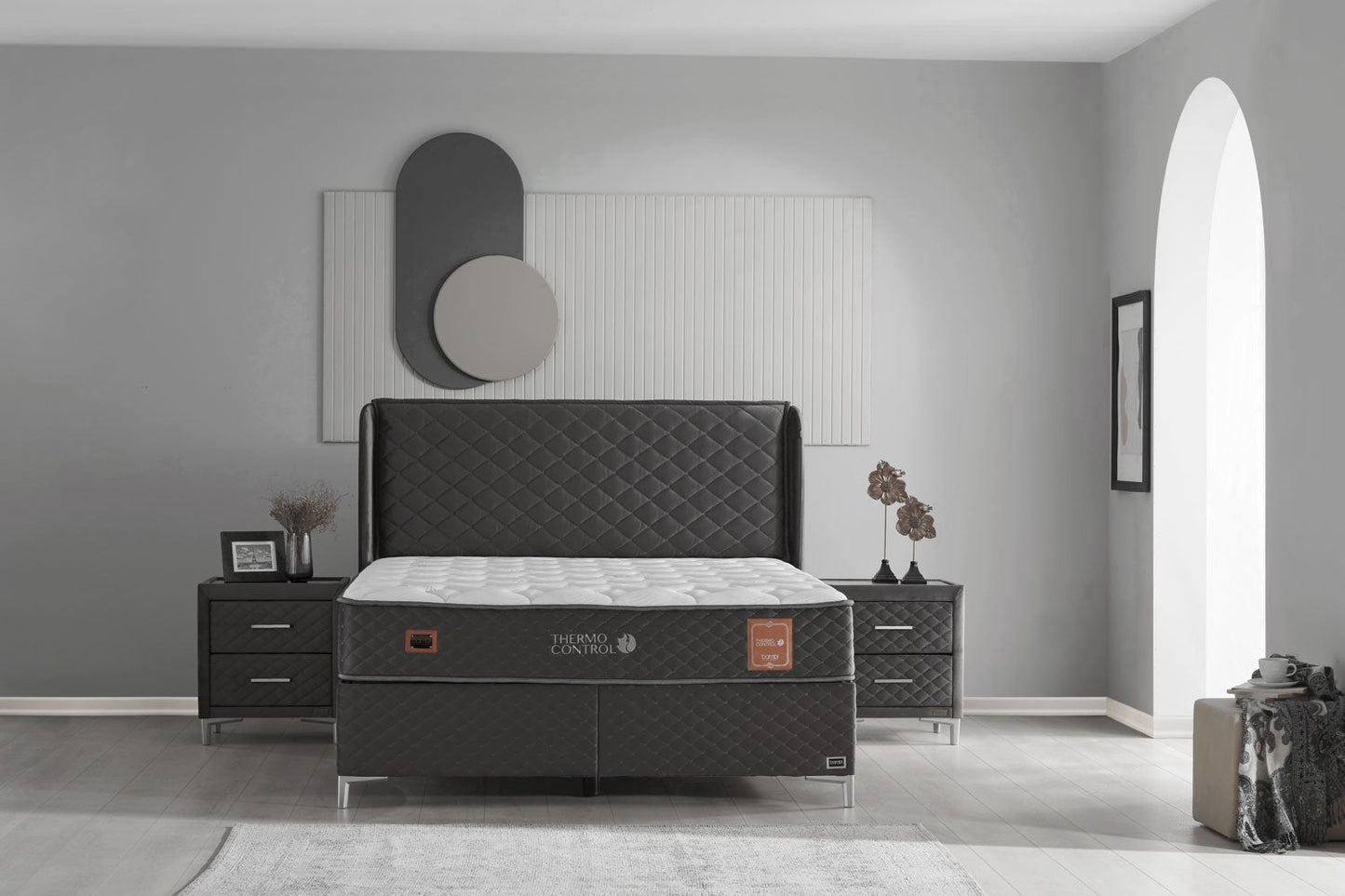 THERMO CONTROL Anthracite / White