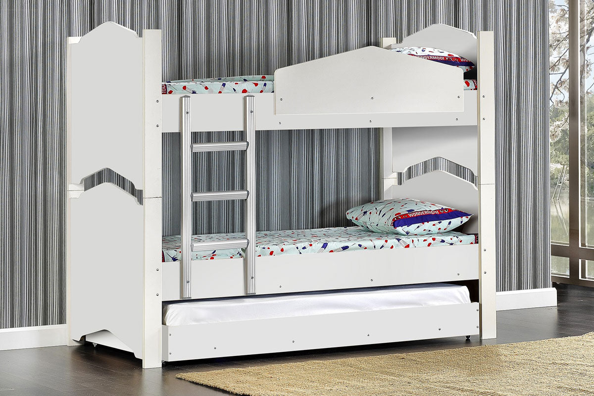 Beyza Bunk Bed – White