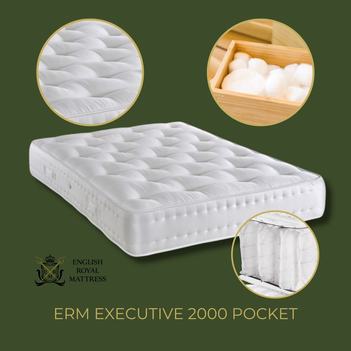 LITS ROYAUX + MATELAS EXCLUSIF 2000 