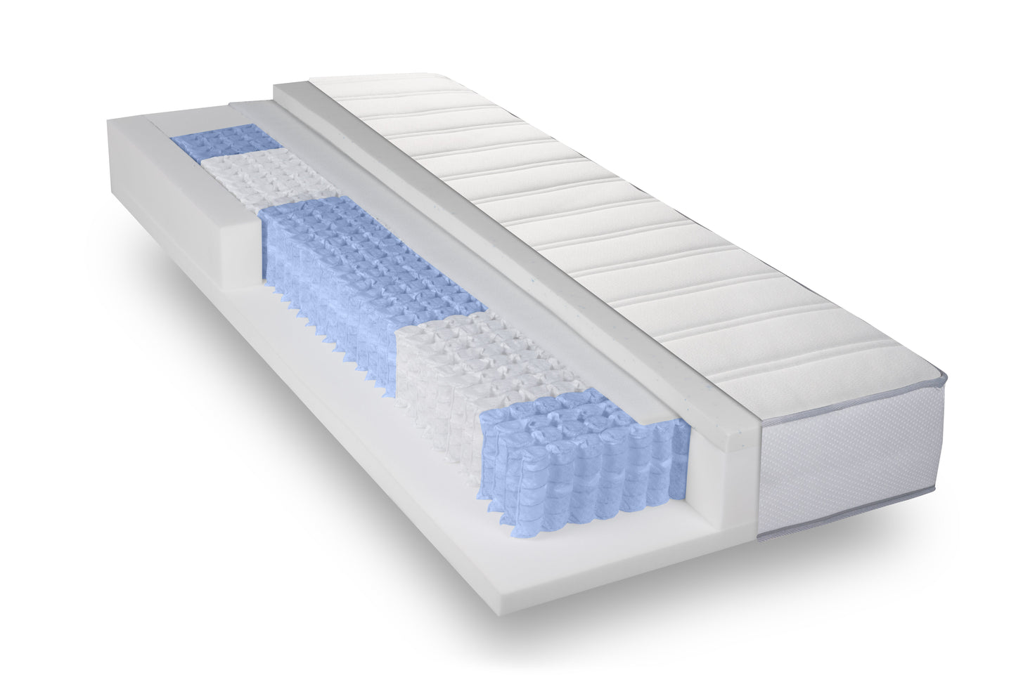 MATELAS À RESSORTS ENSACHÉS ANATOMIQUES